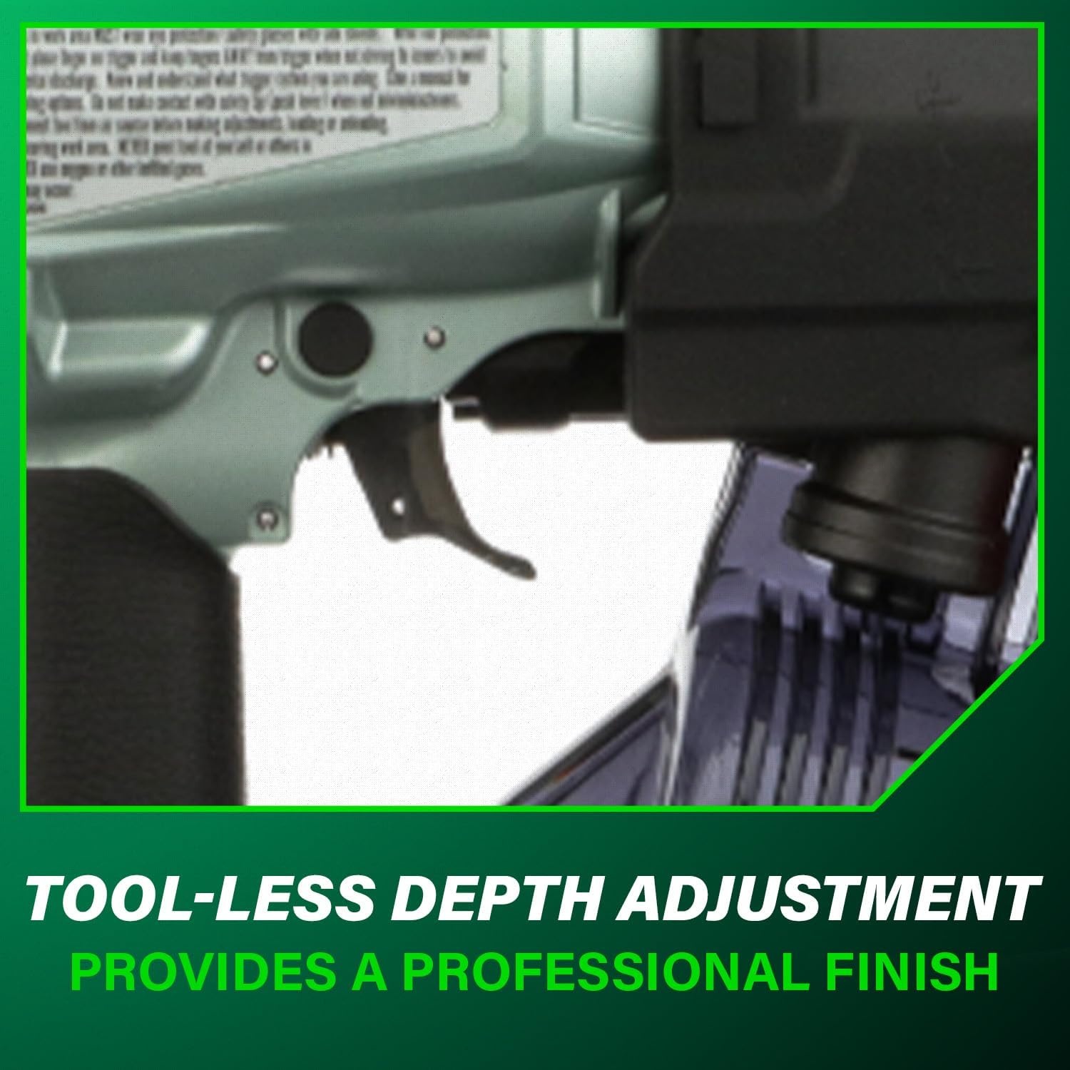 Metabo HPT Siding/Light Framing Coil Nailer, Pro-Preferred Pneumatic Power Nailers for Versatile Siding and Framing Tasks, Tool For 16° Wire 1-3/4″-3″ and 15° Plastic to 1-3/4″ – 2/14″ Nails, NV75A5(Siding Nailer Only)