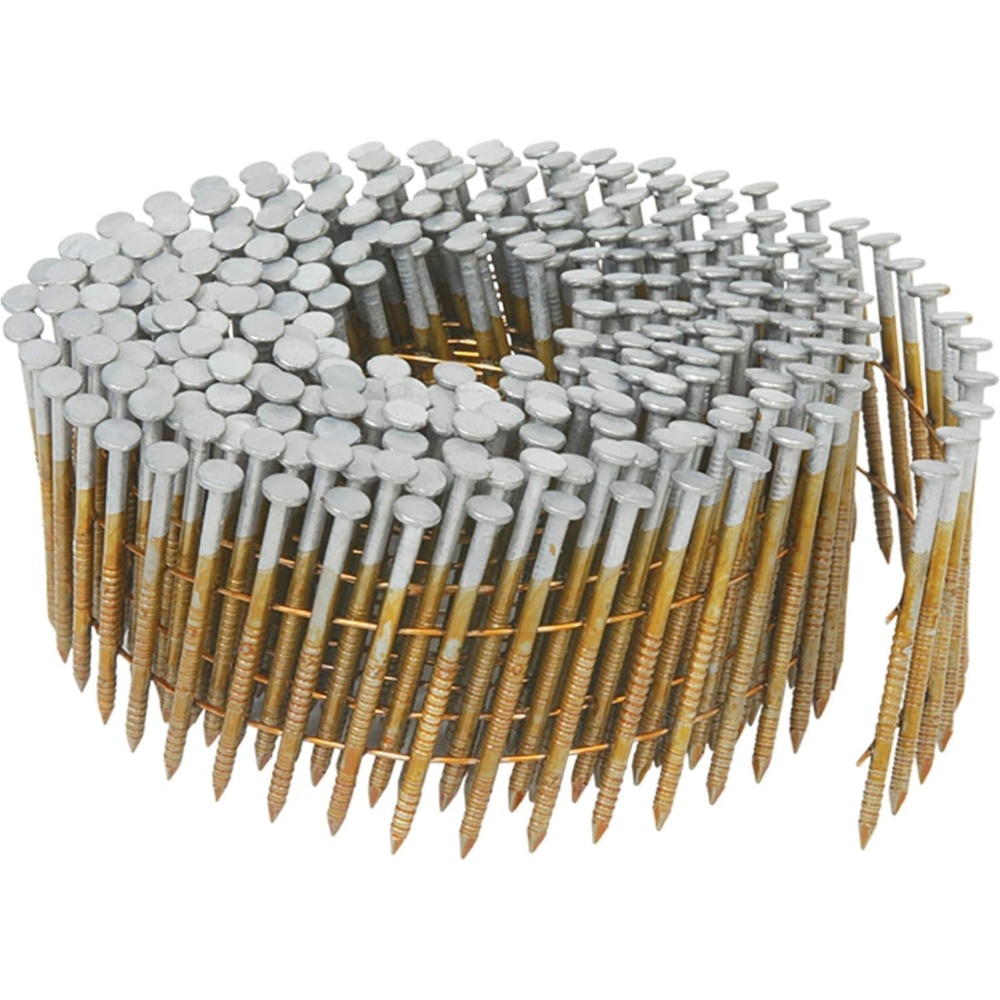 Metabo HPT Siding Nails | 2-Inch x .092 | 15 Degree | Full Round Head | Ring Shank | Wire Coil | Hot Dipped Galvanized | 3,600 Count | 13365HHPT(1-1/4-Inch x 0.092-Inch)