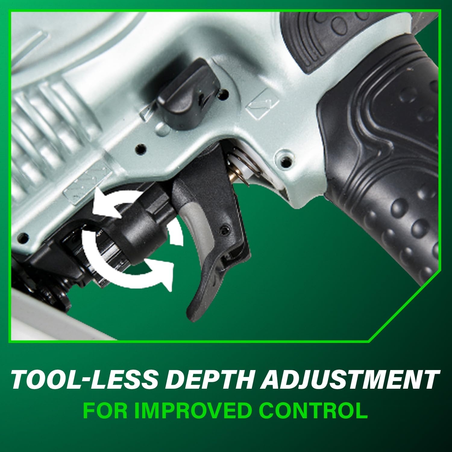 Metabo HPT Framing Nailer, Pro-Preferred Power Nailer for Flooring, Roof Decking, and More, Lightweight 7.5 lbs Framing Tool for 21° 2″ to 3-1/2″ Plastic Collated Nails, NR90AES1(NR90AES1 Only)
