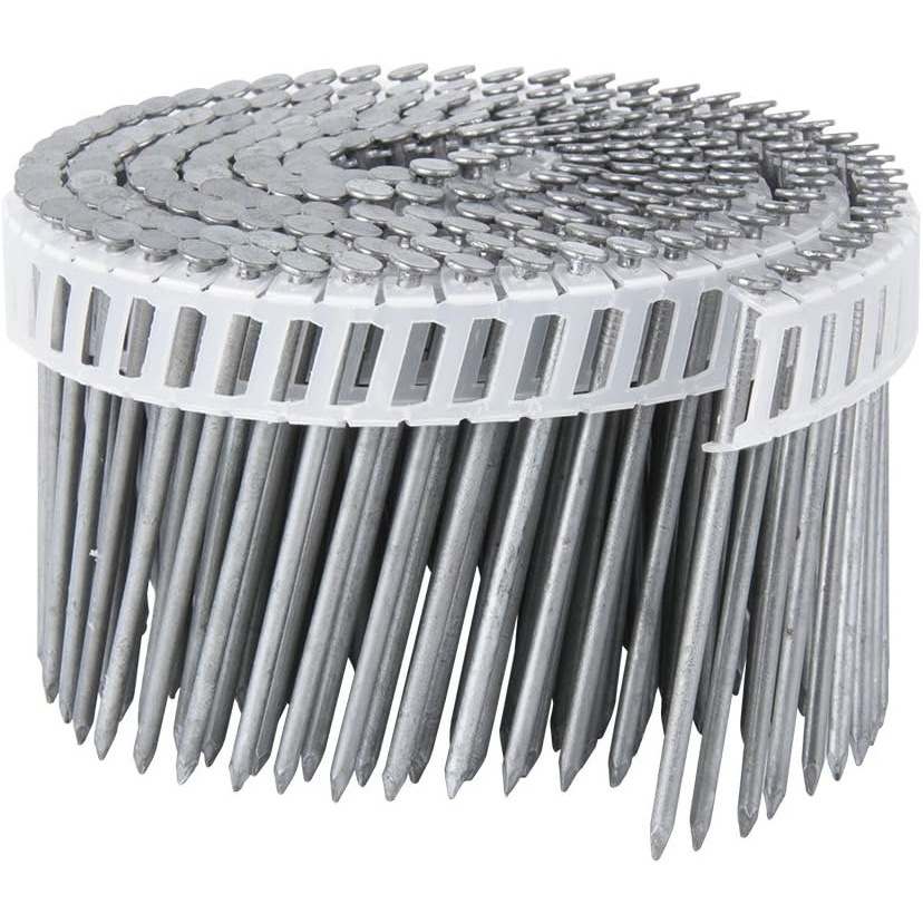 Metabo HPT 13389HPT Plastic Sheet Hot Dipped Galvanized Coil Fiber Cement Nails 2-1/2″ x .092 SM | 4800 Count