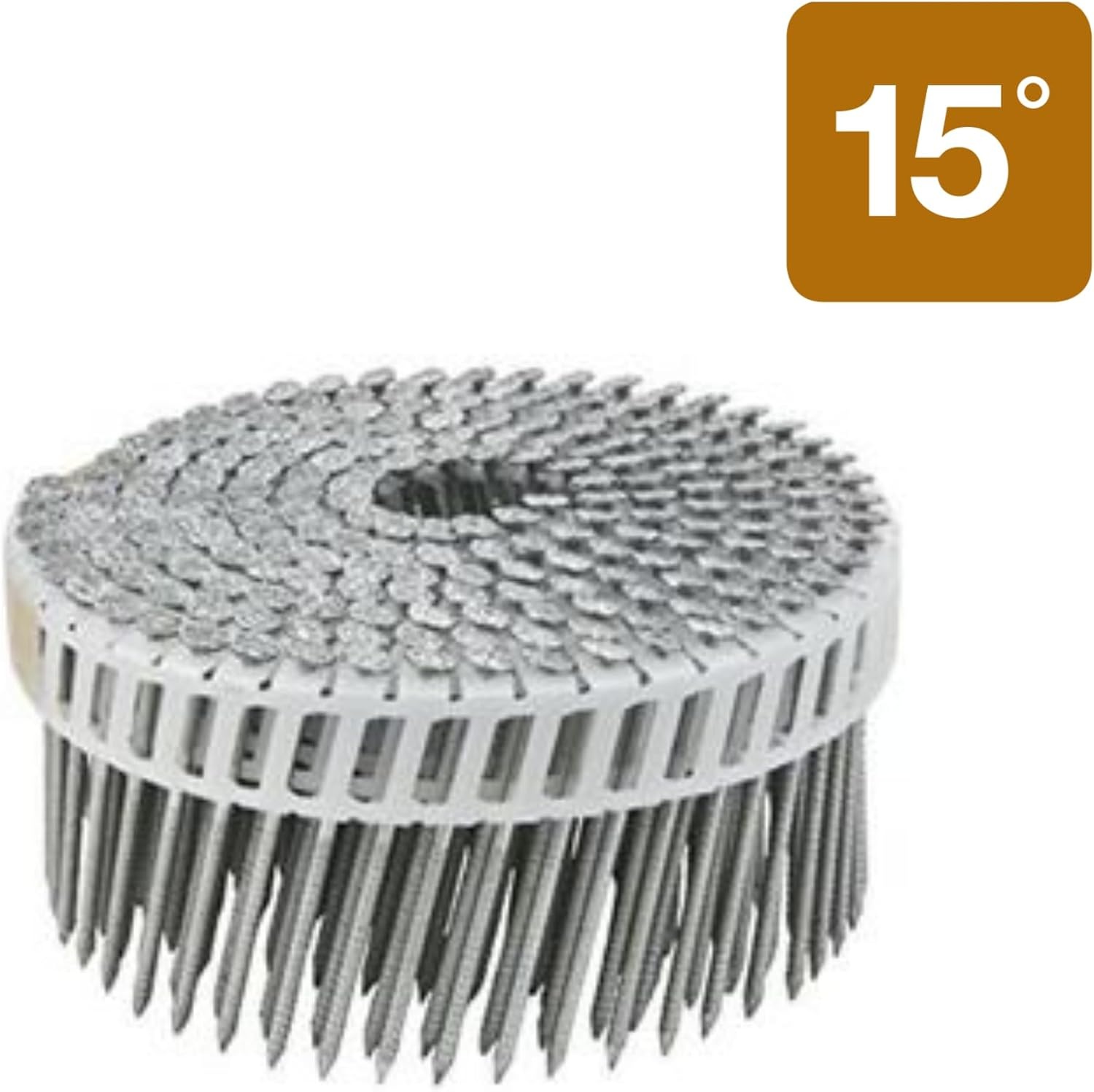 Metabo HPT 13305HPT Plastic Sheet Hot Dipped Galvanized Coil Fiber Cement Nails 1-3/4″ x .092 Rg | 6000 Count