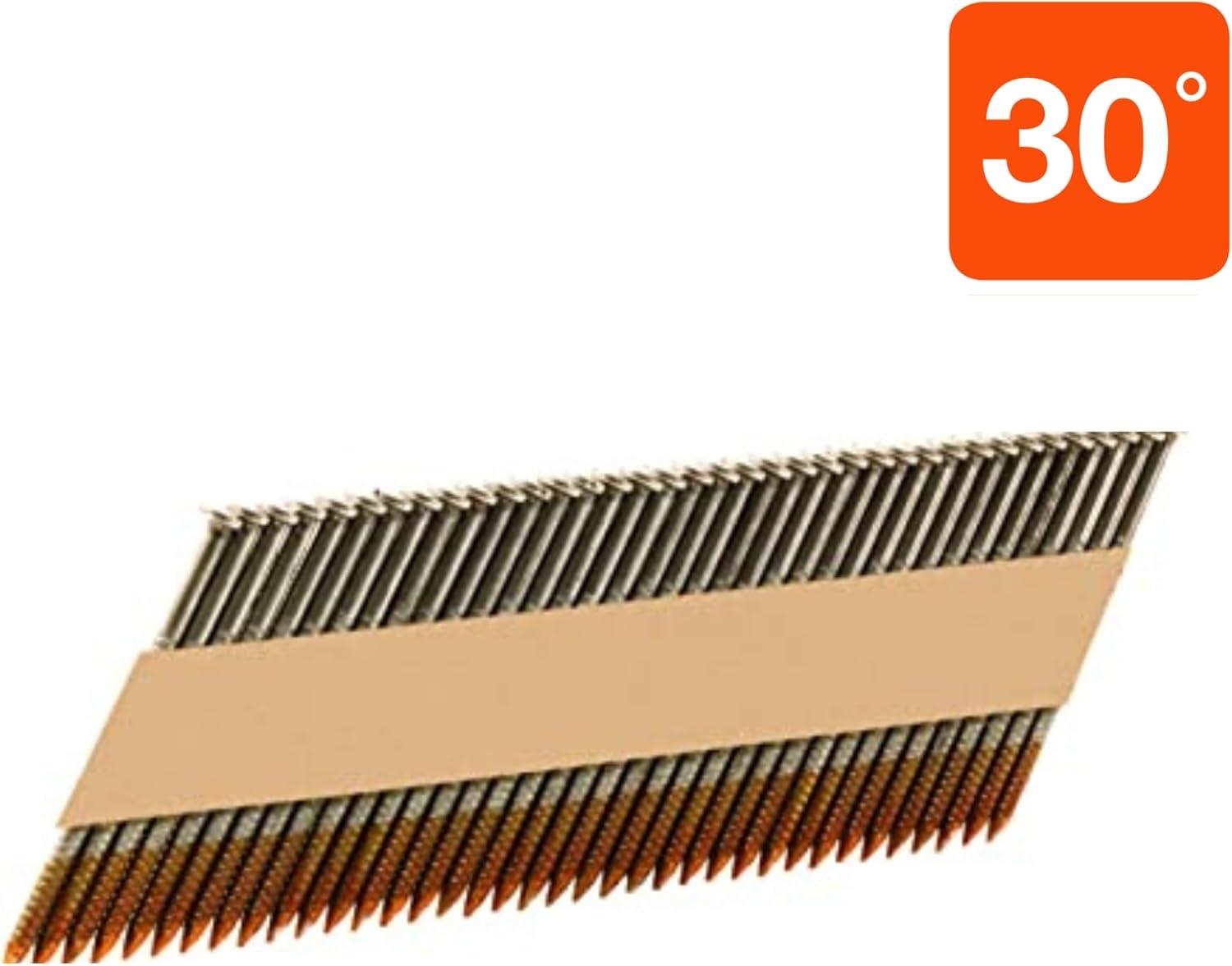 Metabo HPT 15141HPT Hot Dipped Galvanized Clipped Head Paper Tape Framing Nails 3-1/4″ x .120 Rg | 2500 Count
