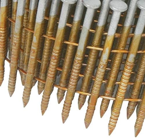 Metabo HPT Siding Nails | 2-1/4-Inch x 0.092-Inch Collated Wire Coil | Full Round-Head | Smooth Shank | Hot-Dipped Galvanized | 3600 Count | 13366HPT(2-1/4-Inch x 0.092-Inch)
