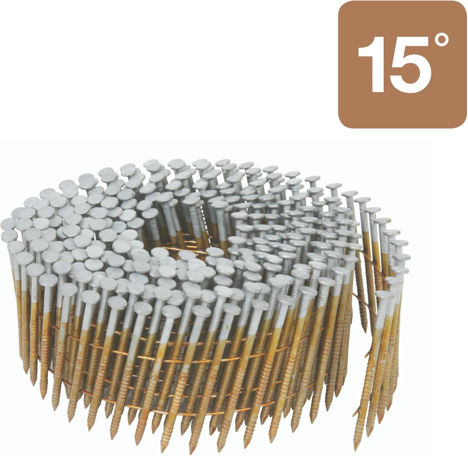 Metabo HPT 12214HPT Full Round Head Brite Basic Wire Coil Framing Nails 3-1/4″ x .120 SC | 4000 Count