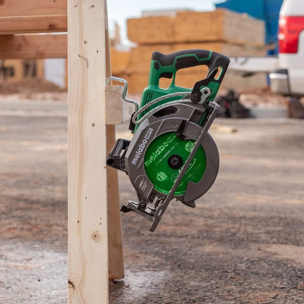 Metabo HPT 36V MultiVolt 7-1/4 Inch Rear Handle Circular Saw, Tool Only – No Battery, Lightest Weight in Its Class, 53° Bevel Capacity, High-Capacity Cutting, C3607DWAQ4(36V MV Rear Handle Circular Saw (Tool Only))