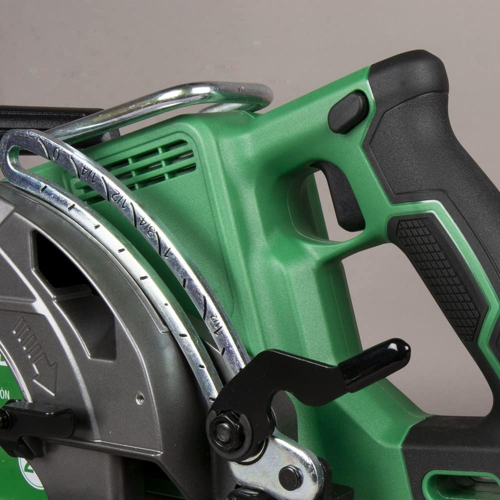 Metabo HPT 36V MultiVolt 7-1/4 Inch Rear Handle Circular Saw, Tool Only – No Battery, Lightest Weight in Its Class, 53° Bevel Capacity, High-Capacity Cutting, C3607DWAQ4(36V MV Rear Handle Circular Saw (Tool Only))