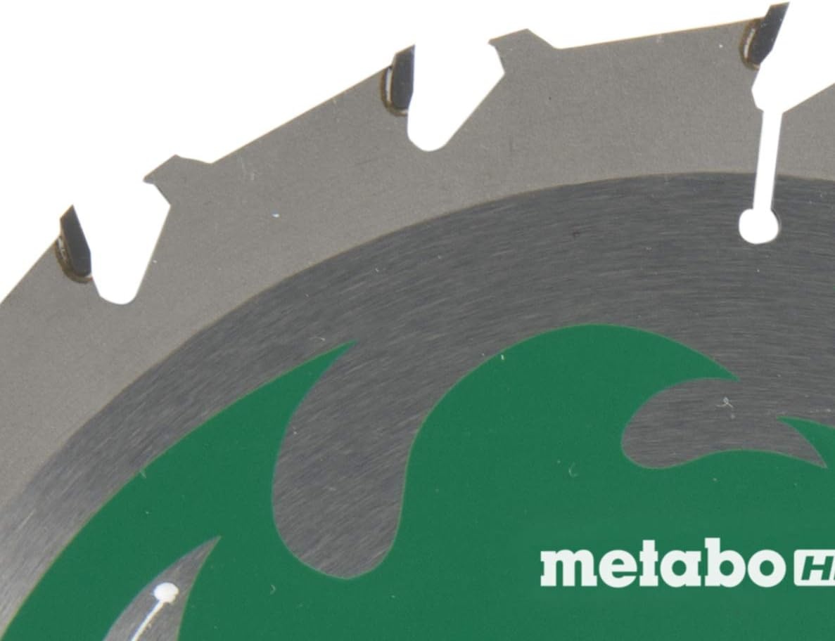 Metabo HPT Circular Saw Blade, 6-1/2-Inch, 18T, 5/8-Inch Arbor, Thin Kerf, VPR (115427M)