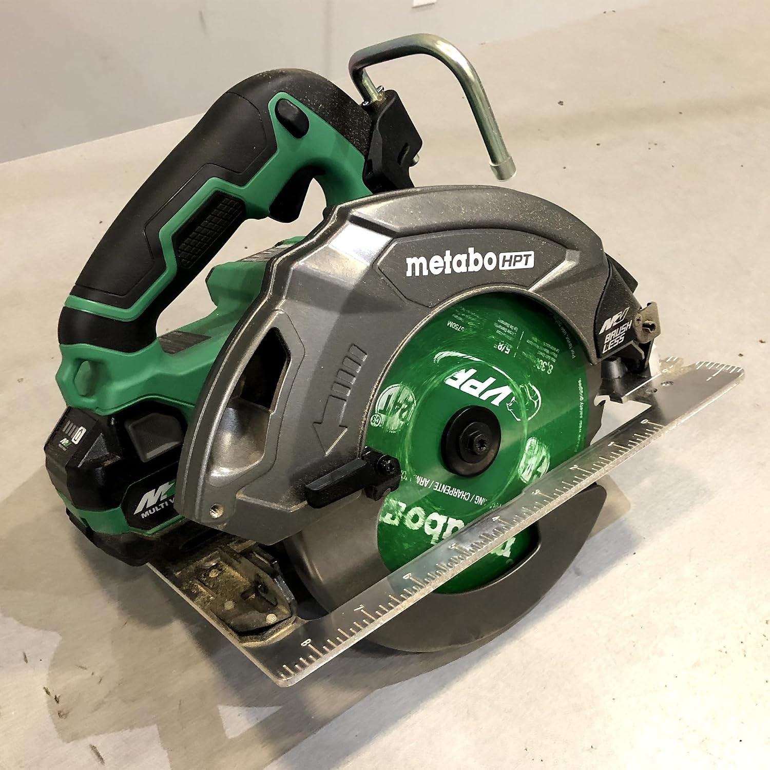 Metabo HPT 36V MultiVolt™ 7-1/4-Inch Circular Saw w/Torque Boost Technology, C3607DB(No Size)
