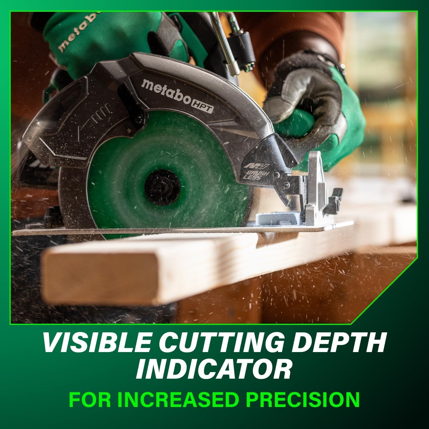 Metabo HPT 36V MultiVolt™ Cordless Circular Saw | 7-1/4-in | Tool Body Only | C3607DAQ4(C3607DBQ4 (Next Gen Model))