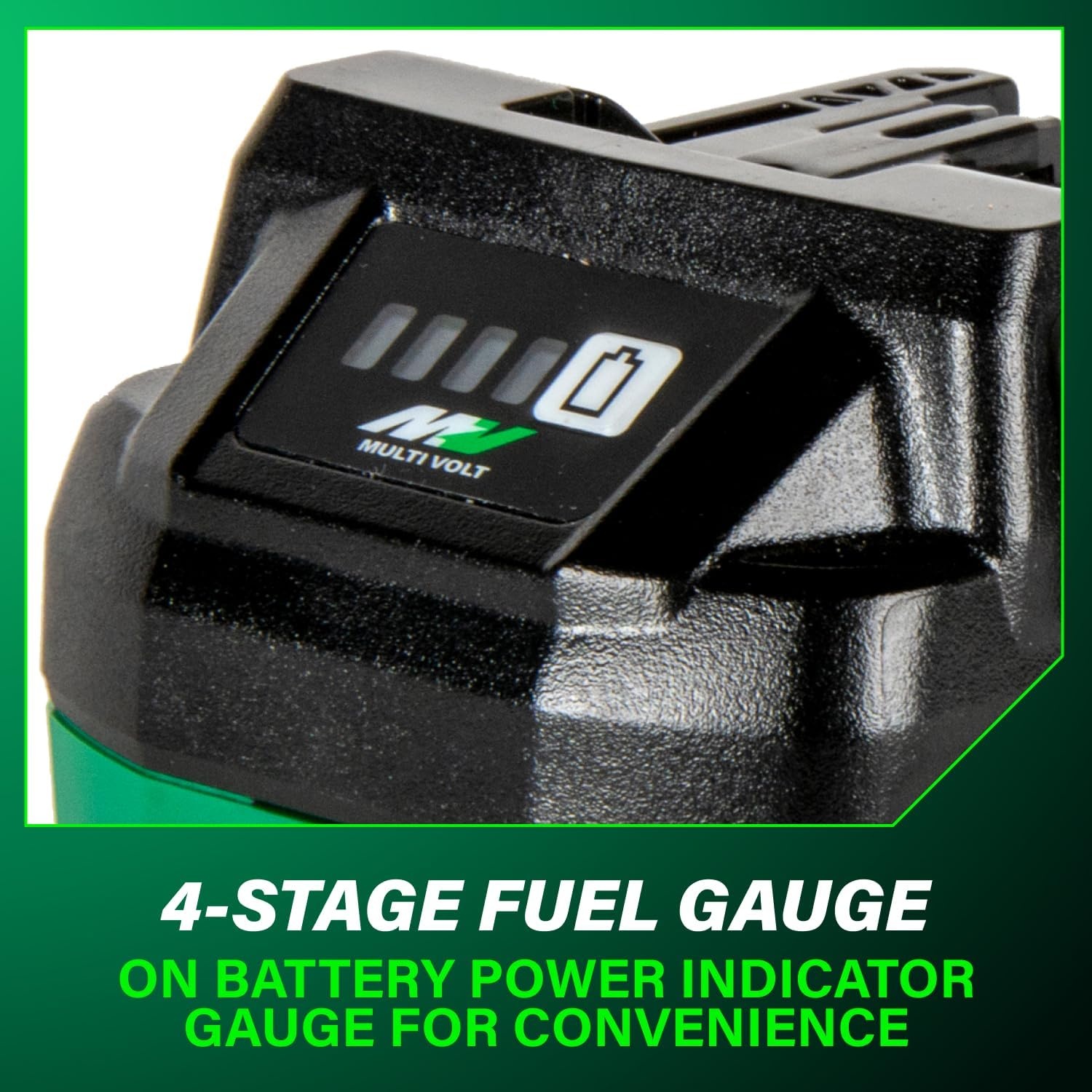 Metabo HPT MultiVolt Battery | 36V/18V, 2.5Ah/5.0Ah, Lithium Ion, Slide Style | 371751M(Next Gen 18V/36V MultiVolt™ Battery)