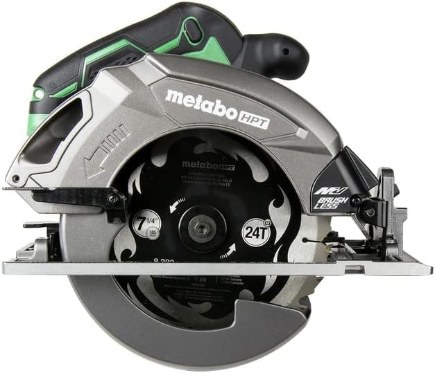 Metabo HPT 36V MultiVolt™ Cordless Circular Saw | 7-1/4-in | Tool Body Only | C3607DAQ4(C3607DAQ4)
