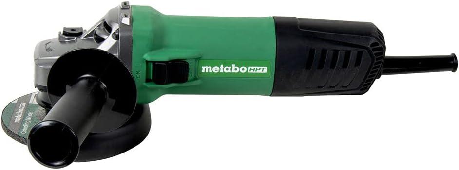 Metabo HPT Angle Grinder, 4.5-Inch, 10.5 Amp, Side Switch | G12SA4
