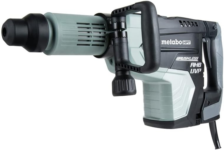 Metabo HPT Demolition Hammer, AC Brushless Motor, SDS Max, 27 Pound, Aluminum Housing Body, User Vibration Protection (H60MEY)