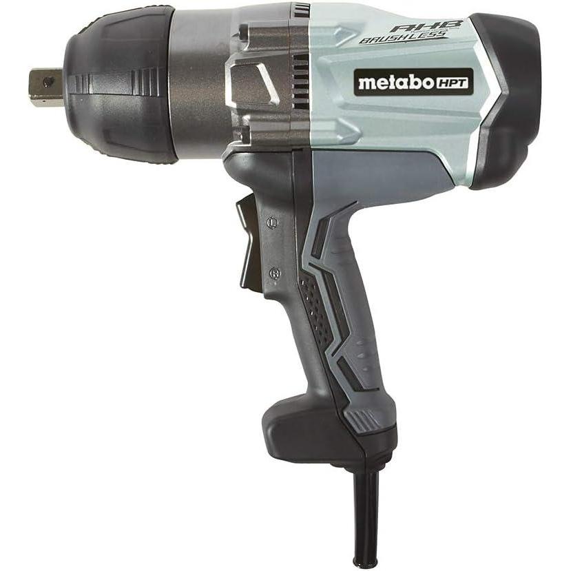 Metabo HPT Impact Wrench, Corded, AC Brushless Motor, 1″ Square Drive, Aluminum Housing Body (WR25SE)