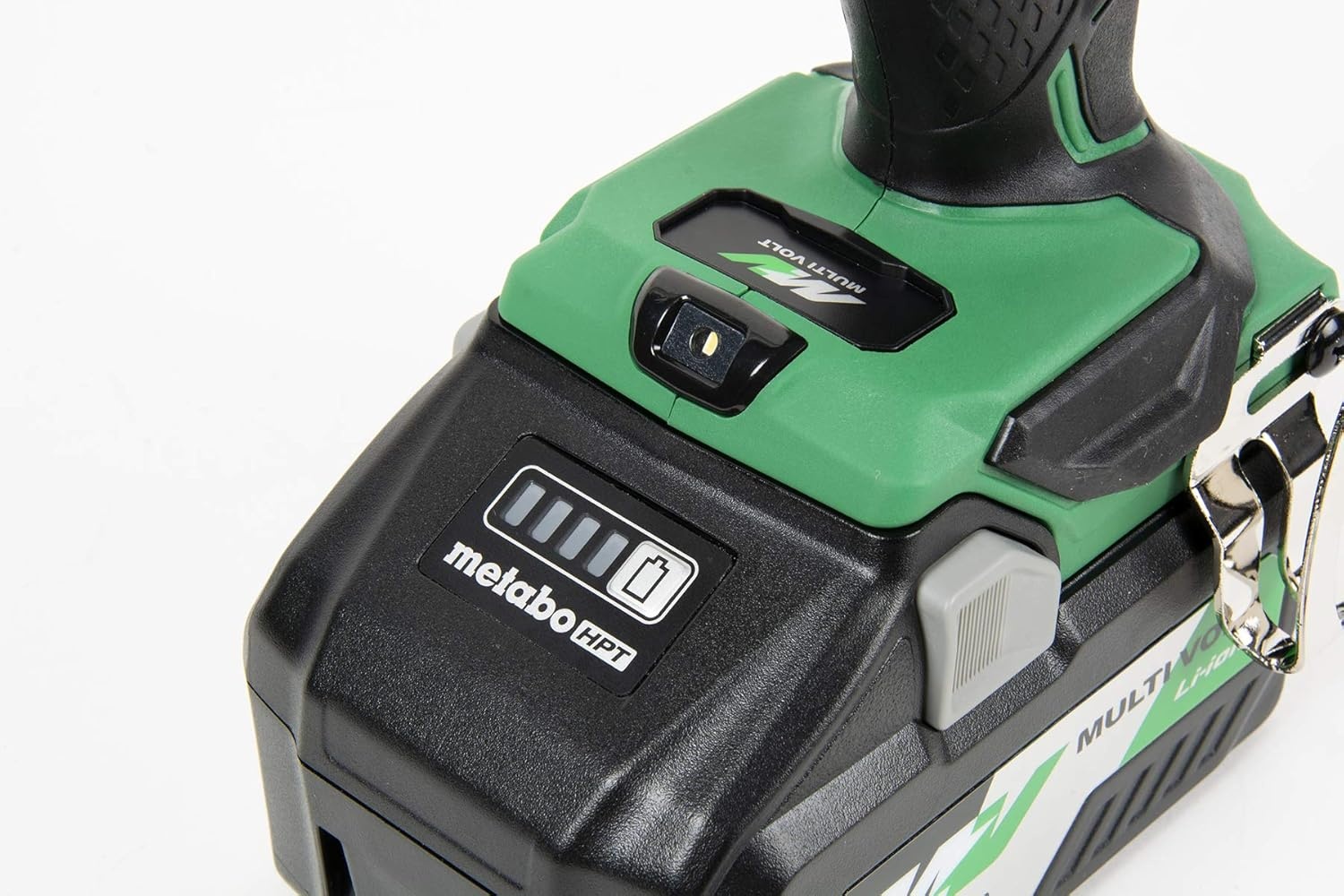 Metabo HPT 36V MultiVolt Hammer Drill Kit | Brushless Motor | 1/2-in Keyless Metal Chuck | 2-36V, 4.0Ah Batteries + Rapid Charger | DV36DA, Green