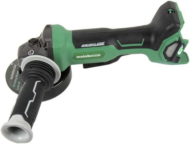 Metabo HPT 36V MultiVolt™ Cordless 4-1/2-Inch Grinder | Tool Only – No Battery | Paddle Switch | G3612DBQ6