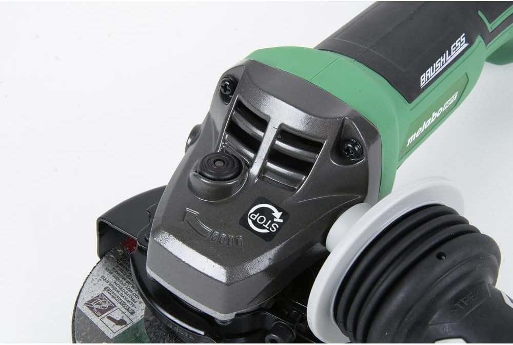 Metabo HPT 36V MultiVolt™ Cordless 4-1/2-Inch Grinder | Tool Only – No Battery | Paddle Switch | G3612DBQ6