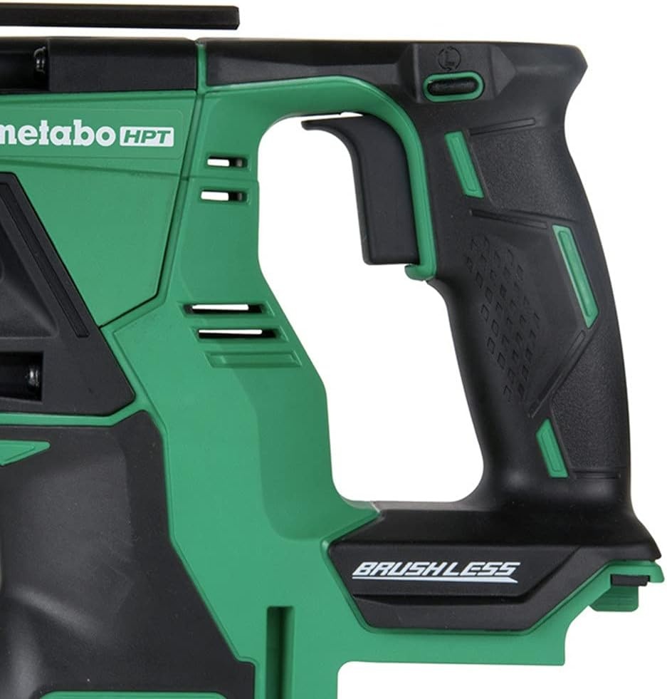 Metabo HPT Rotary Hammer Drill | Tool Body Only – No Battery | 18V Cordless | SDS Plus | DH18DBLQ4