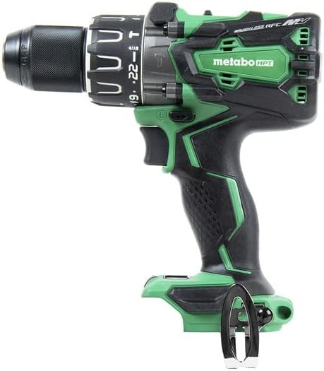 Metabo HPT 36V MultiVolt™ Hammer Drill | Tool Only – No Battery | Brushless Motor | 1/2-in Keyless Metal Chuck | DV36DAQ4