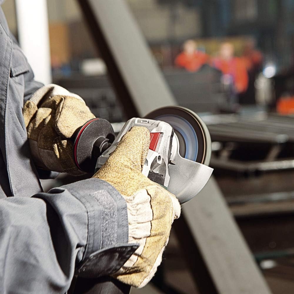 Metabo HPT WE 15-150 Quick 6-Inch Angle Grinder, 9,600 RPM, 13.5 Amp, Lock-On Switch, 646464420(Lock-on Switch)