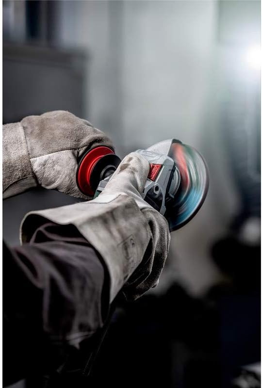 Metabo HPT WPB 13-125 Quick DS 4-1/2-Inch / 5-Inch Angle Grinder, 11,000 RPM, 12 Amp, Non-Locking Paddle Switch, Drop Secure, 646437420(Metabo WPB 13-125 Quick DS)