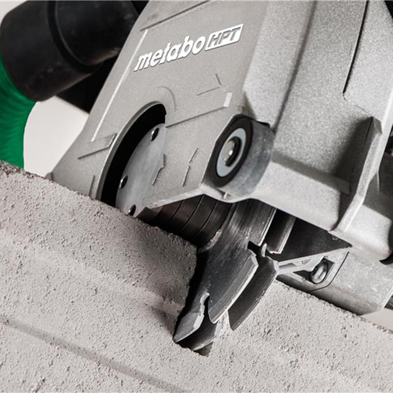 Metabo HPT MFE 40 Wall Chaser For Concrete, 5-Inch Cutting Disc, 15 Amps, High-Power Drive System, Tacho-Constamatic Electronics, Dust Protection, Torque Limiting Clutch, Made in Germany, 646040620(Metabo HPT MFE 40)