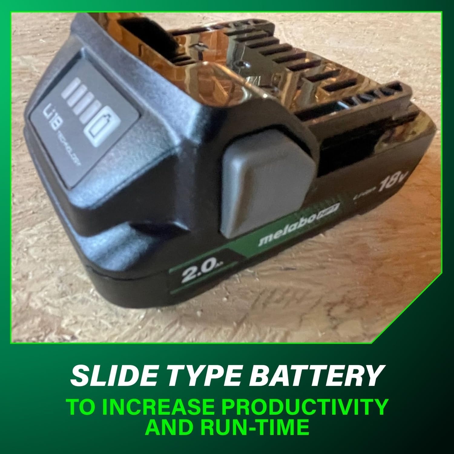 Metabo HPT 2-Pack 18V Batteries + Charger Kit, UC18YKSLQBYM