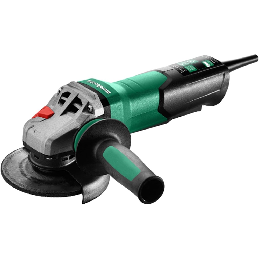 Metabo HPT Corded Angle Grinder 4.5″/ 5″ Inch, 11 AMP Electric Angle Grinder Tool, M-Quick System, Paddle Switch, 11,000 RPM, Made in Germany, Compact Power Tools, WE 11-125 Quick, 646623420(Metabo HPT WE 11-125 Quick)